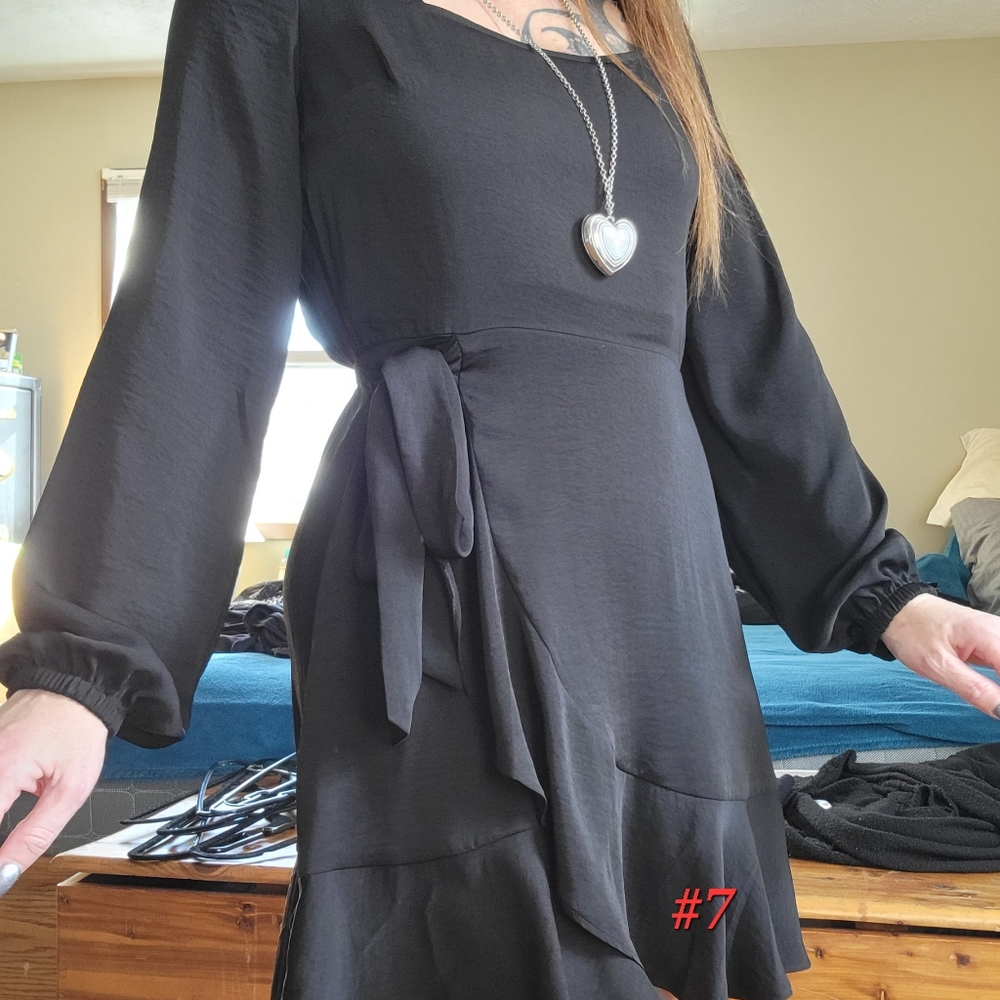 Black Silk Dress